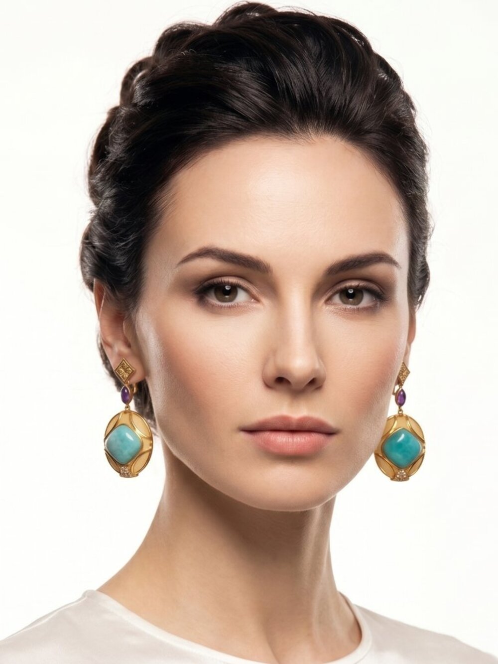Designer original earrings Christina Sabatini